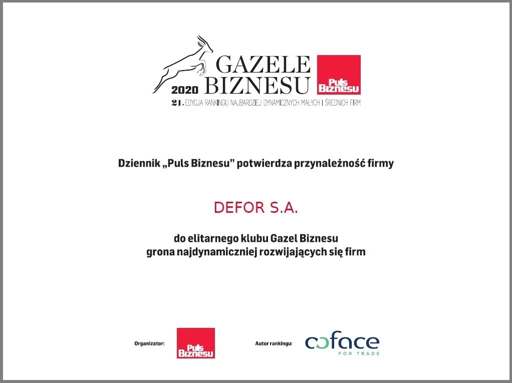 Gazela Biznesu 2020
